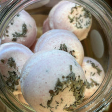 Lavender Eucalyptus Bath Bombs colored with Dragon Fruit: Kid-Safe, Dye-Free Bath Bombs!