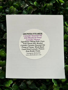 3-Pack Lavender Menthol Shower Steamers