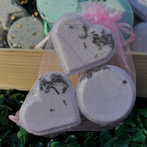 *NEW* Limited Edition Valentines Day Pink Hearts Aromatherapy Shower Steamers: Yuzu Grapefruit 